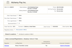 tp钱包|加密货币支付公司 Alchemy Pay 在美国获得货币传输牌照