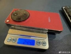 TokenPocket钱包苹果APP|实时照片中测量的 Oppo Find N3 重量和厚度