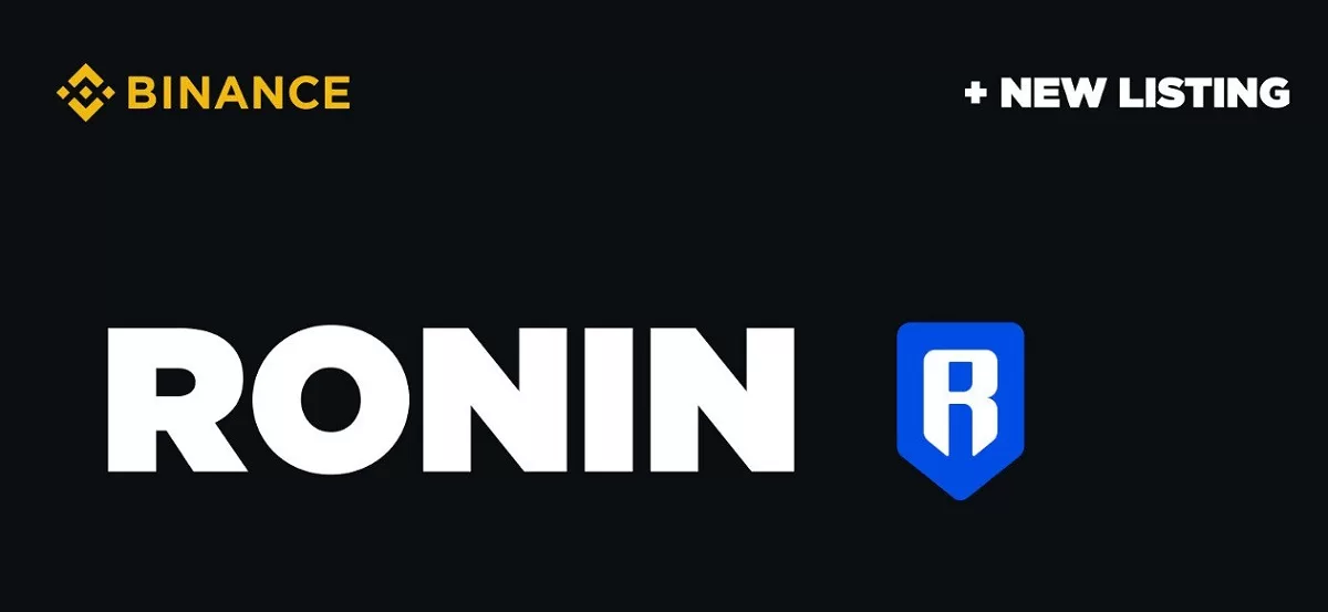 TokenPocket钱包官网入口|币安将上线Ronin加密货币（RONIN）